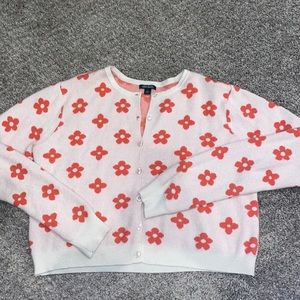 Cute Flower Pinkish Cardigan!!